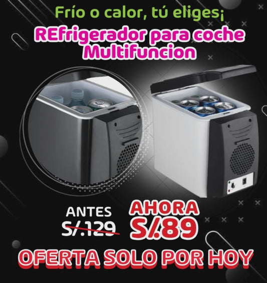 Refrigerador para coche Multifuncion